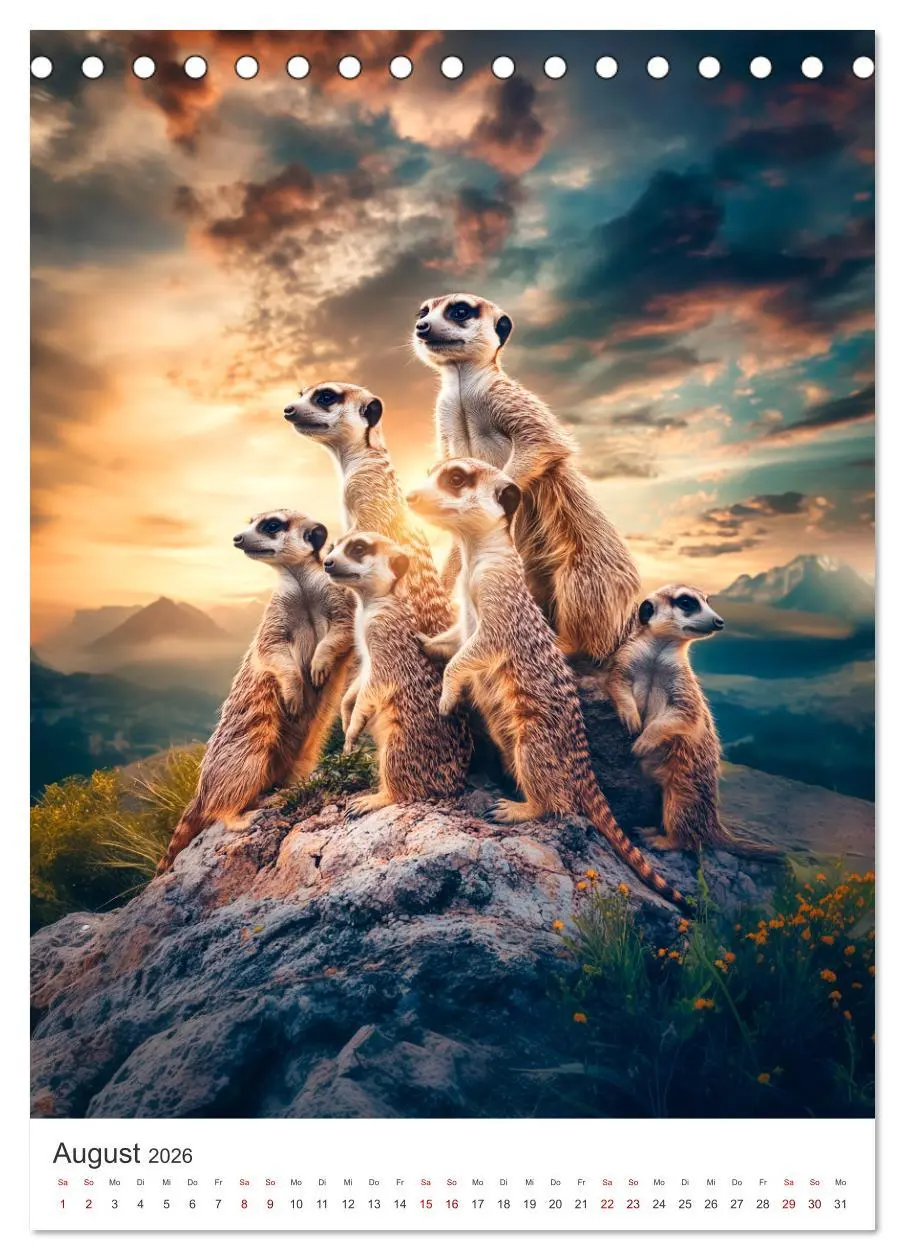 Bild: 9783457647394 | Wachsam, witzig, wunderbar! - Magische Momente mit Erdmännchen...