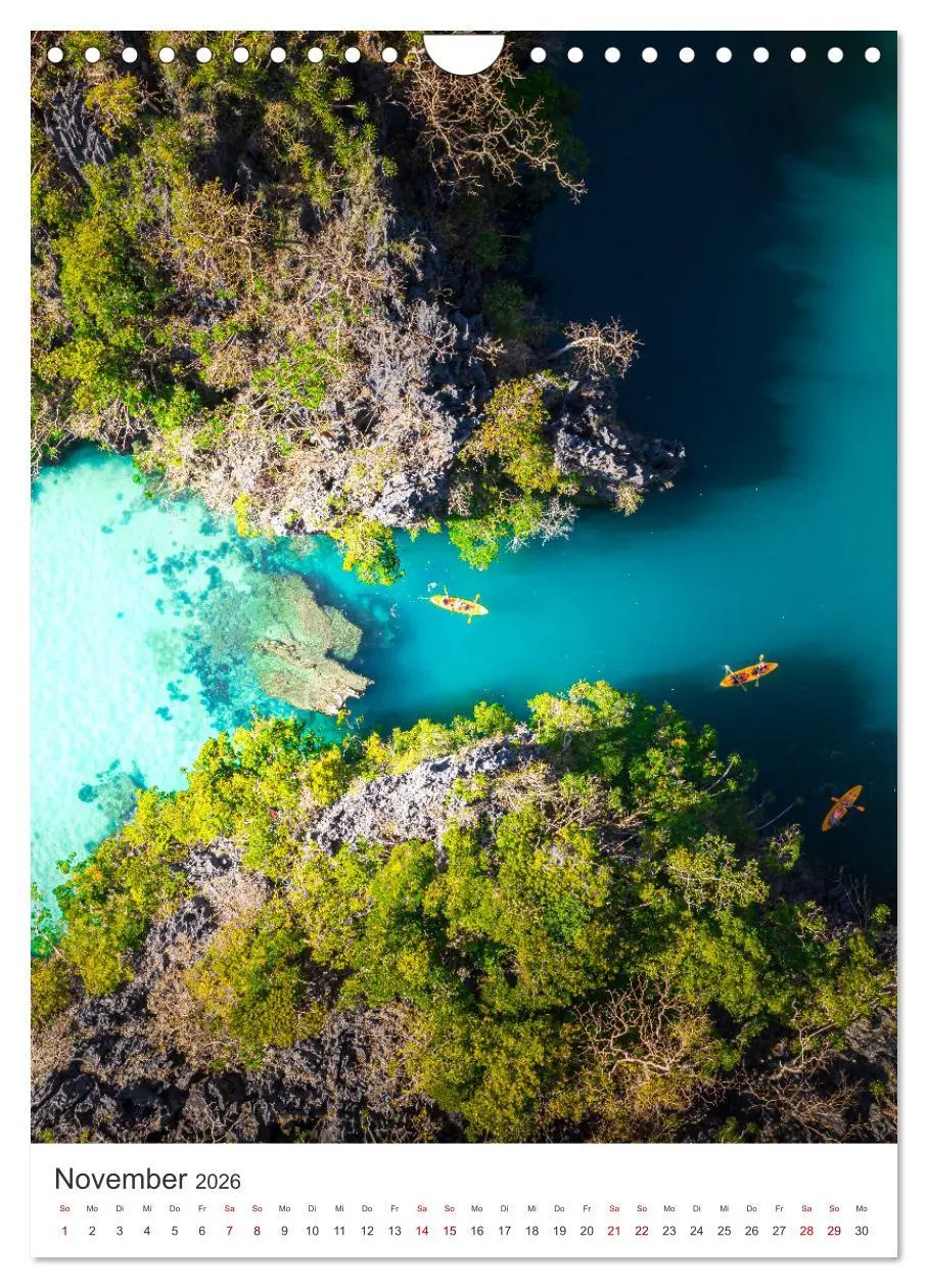 Bild: 9783516357394 | Philippinen - Ein wahres Inselparadies. (Wandkalender 2026 DIN A4...
