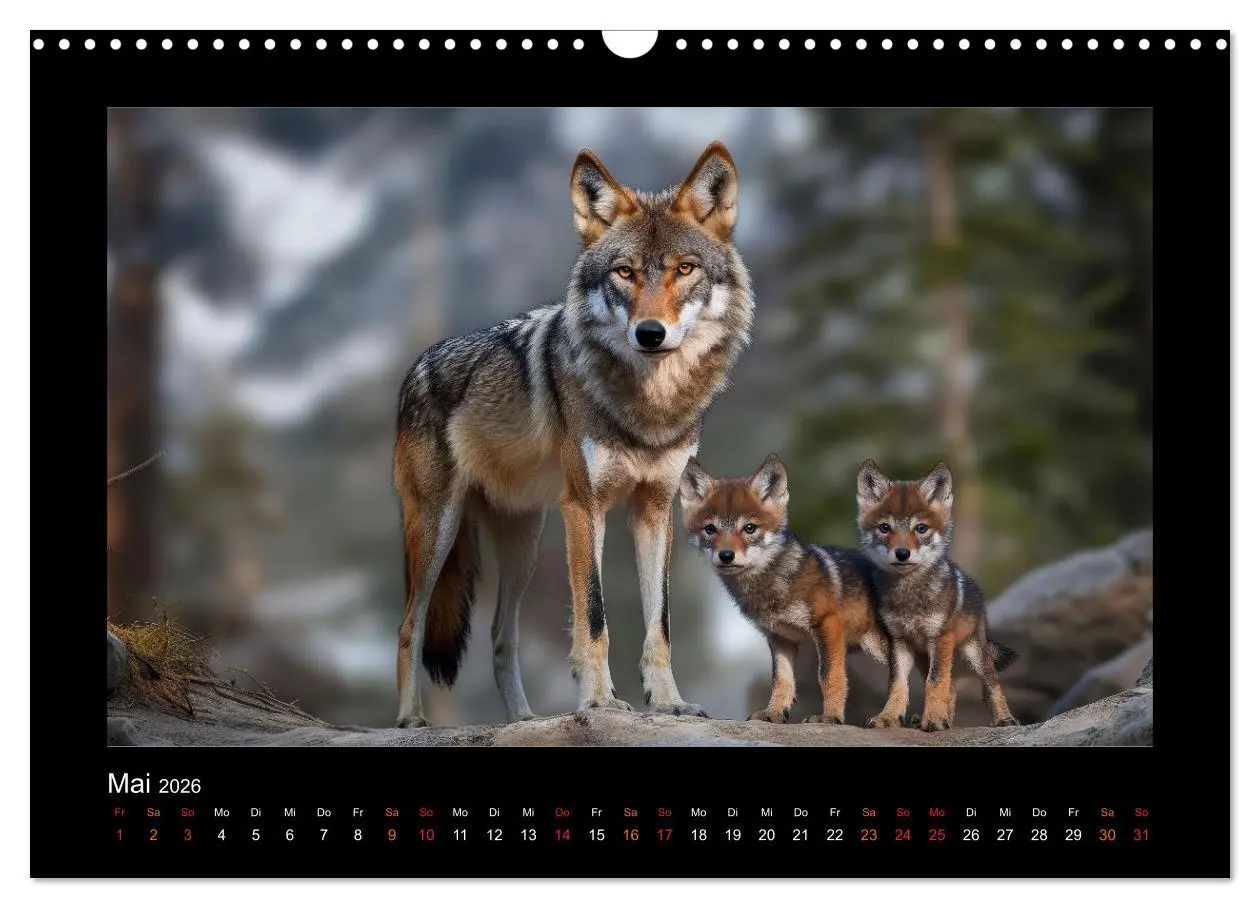 Bild: 9783457257494 | Geheimnisvolle Wildnis Deutschlands (Wandkalender 2026 DIN A3...