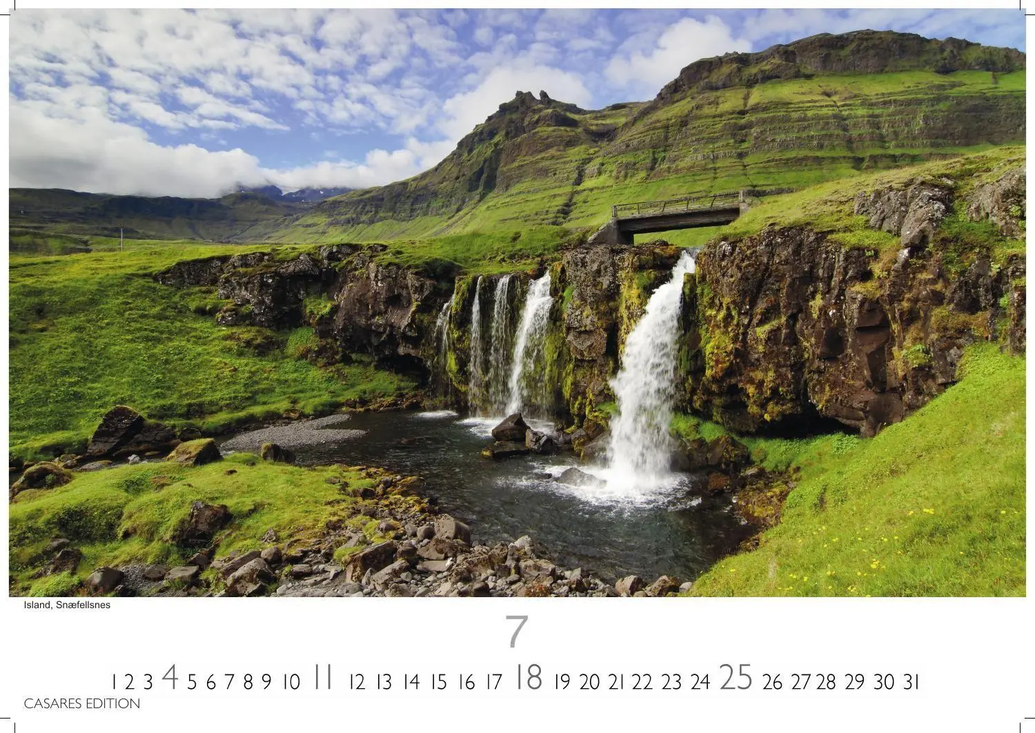 Bild: 9781835247594 | Wasserfälle Kalender 2027 - Wandkalender Fotokalender Naturkalender...