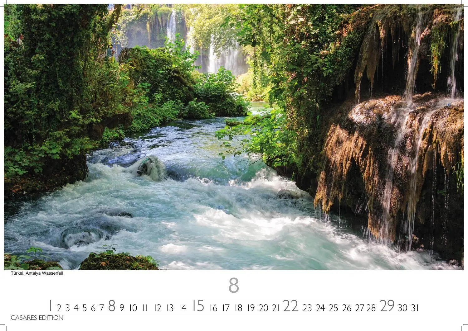 Bild: 9781835247594 | Wasserfälle Kalender 2027 - Wandkalender Fotokalender Naturkalender...