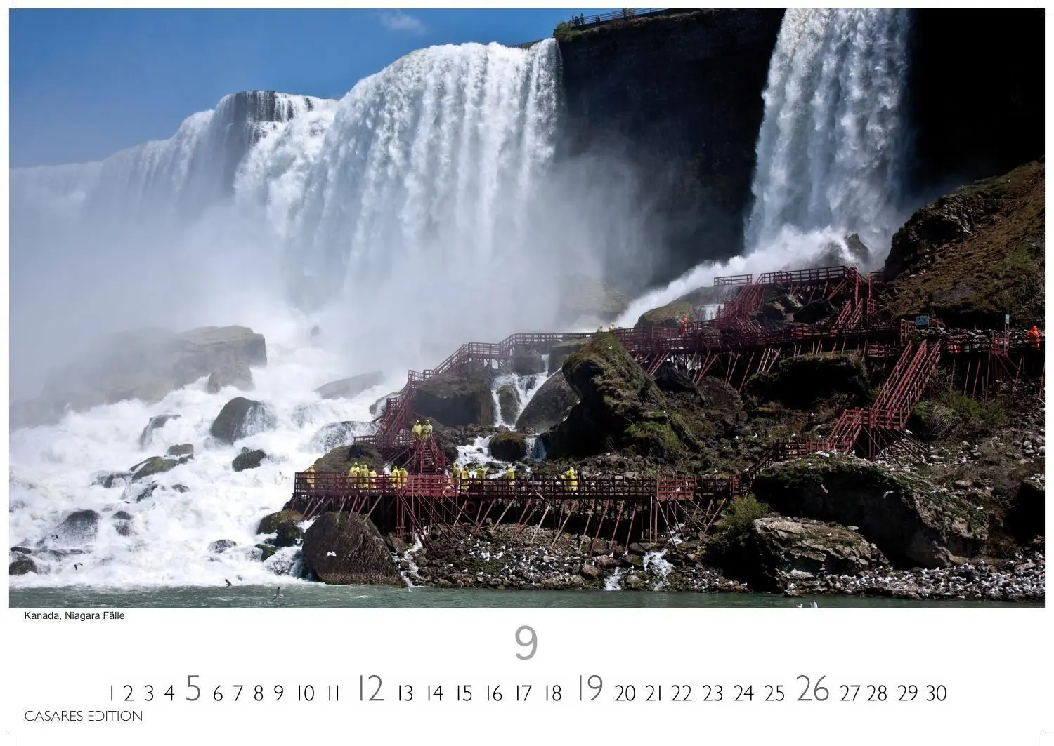 Bild: 9781835247594 | Wasserfälle Kalender 2027 - Wandkalender Fotokalender Naturkalender...
