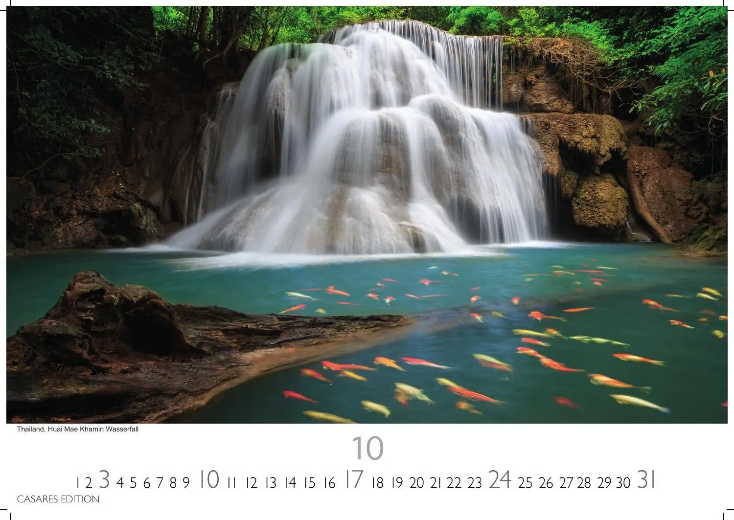 Bild: 9781835247594 | Wasserfälle Kalender 2027 - Wandkalender Fotokalender Naturkalender...