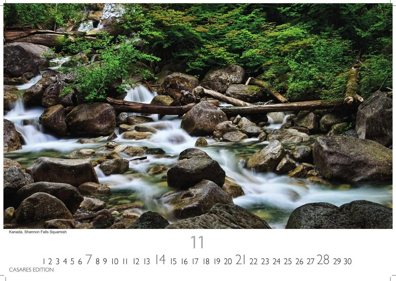 Bild: 9781835247594 | Wasserfälle Kalender 2027 - Wandkalender Fotokalender Naturkalender...