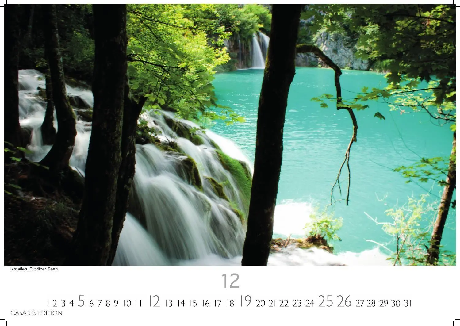Bild: 9781835247594 | Wasserfälle Kalender 2027 - Wandkalender Fotokalender Naturkalender...