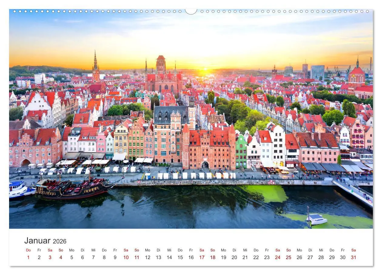 Bild: 9783457557594 | Danzig - Die goldene Stadt an der Ostsee. (Wandkalender 2026 DIN A2...