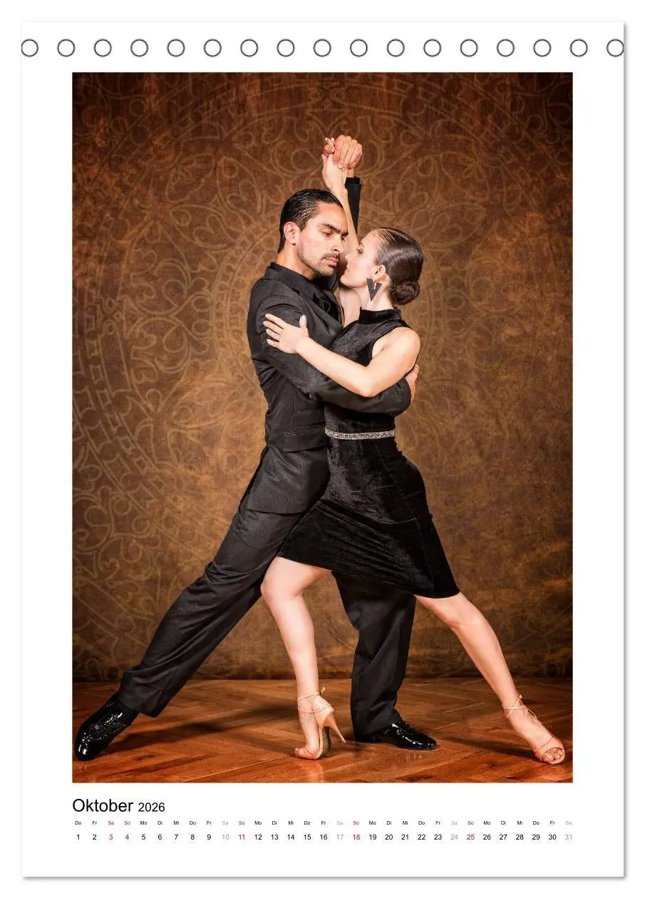 Bild: 9783516407594 | The Art Of Tango (Tischkalender 2026 DIN A5 hoch), CALVENDO...