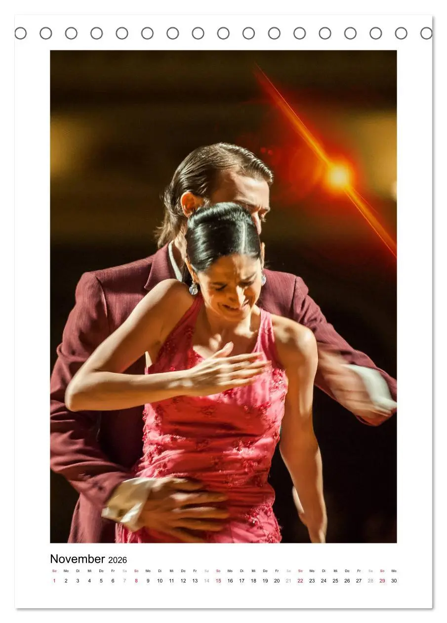 Bild: 9783516407594 | The Art Of Tango (Tischkalender 2026 DIN A5 hoch), CALVENDO...