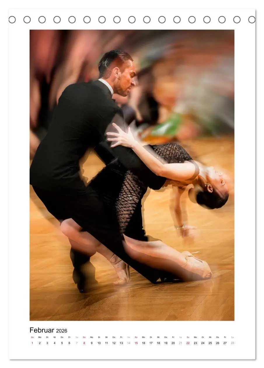 Bild: 9783516407594 | The Art Of Tango (Tischkalender 2026 DIN A5 hoch), CALVENDO...