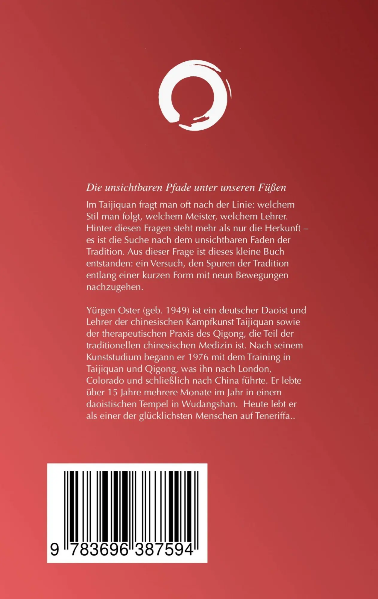 Rückseite: 9783696387594 | TaijiQuan - Tradition mit Zukunft | Yürgen Oster | Taschenbuch | 2026