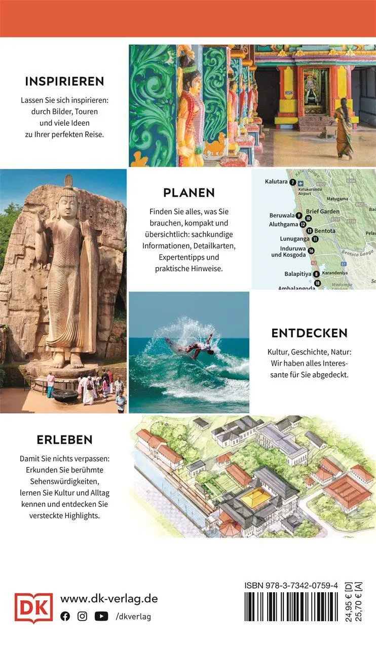 Rückseite: 9783734207594 | Vis-à-Vis Reiseführer Sri Lanka | Mit detailreichen 3D-Illustrationen