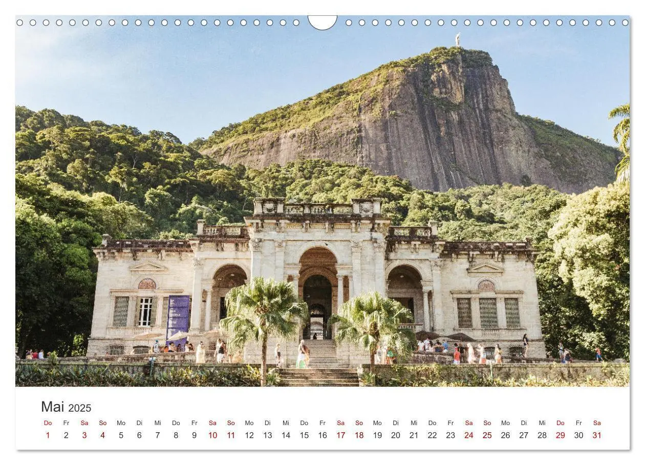 Bild: 9783383987694 | Rio de Janeiro - Am Fuße des Corcovados. (Wandkalender 2025 DIN A3...
