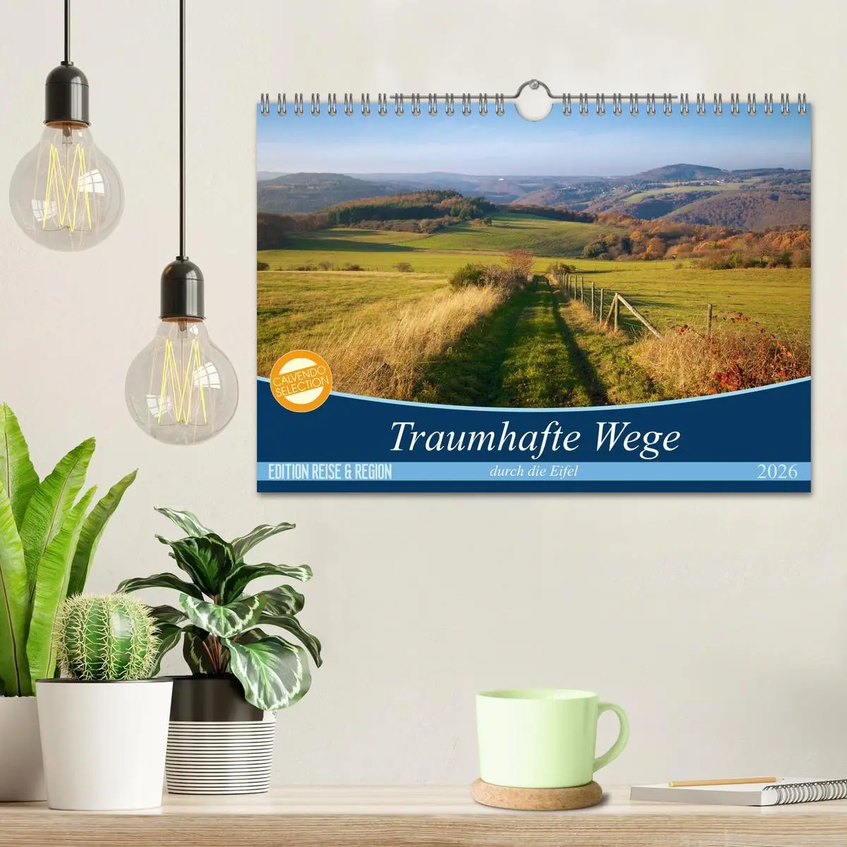 Bild: 9783516187694 | Traumhafte Wege durch die Eifel (Wandkalender 2026 DIN A4 quer),...