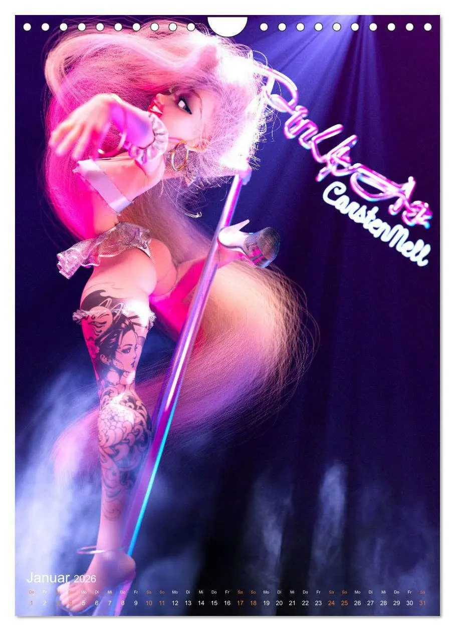 Bild: 9783516327694 | Pin Up Kalender Carsten Mell (Wandkalender 2026 DIN A4 hoch),...