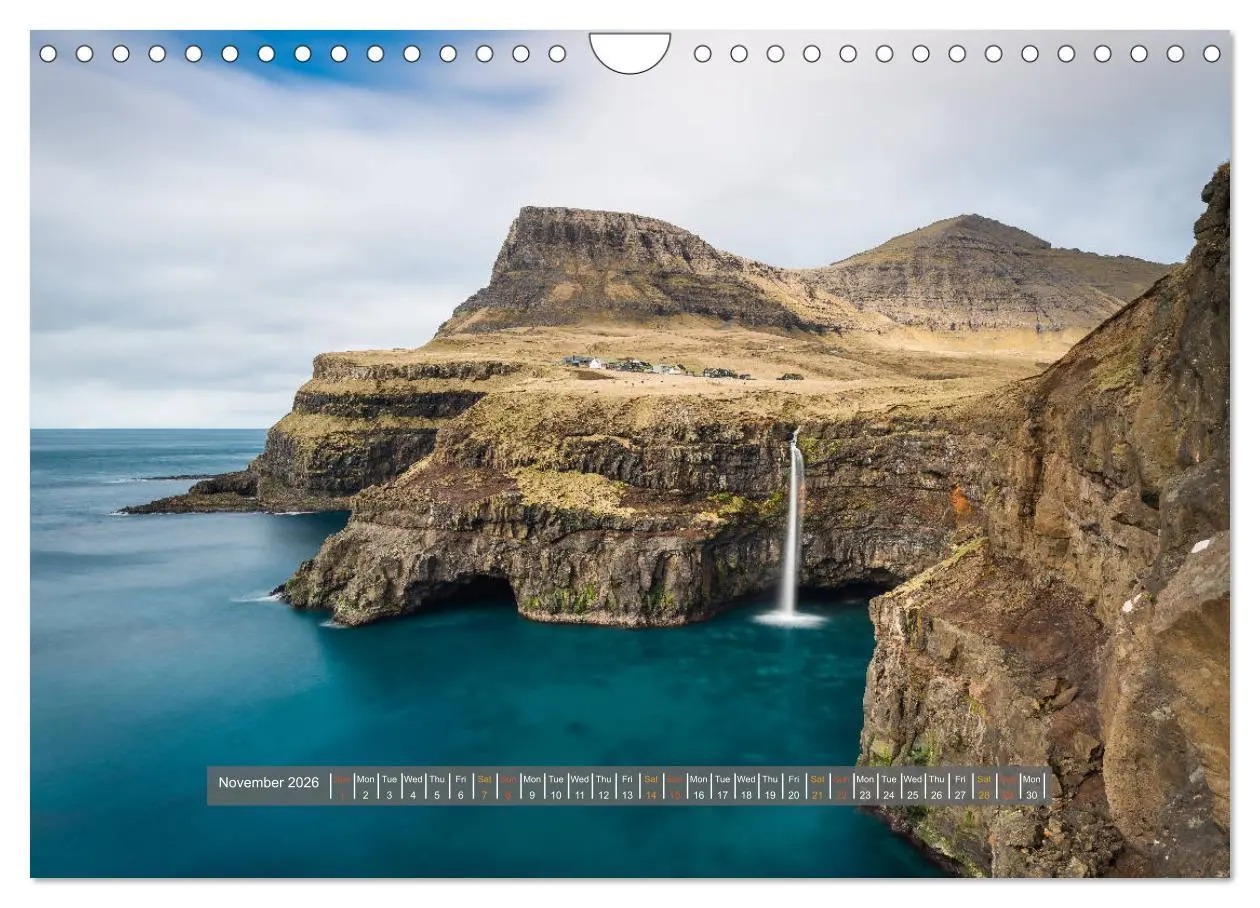 Bild: 9783516567694 | Spectacular beauty - Faroe Islands (Wall Calendar 2026 DIN A4...