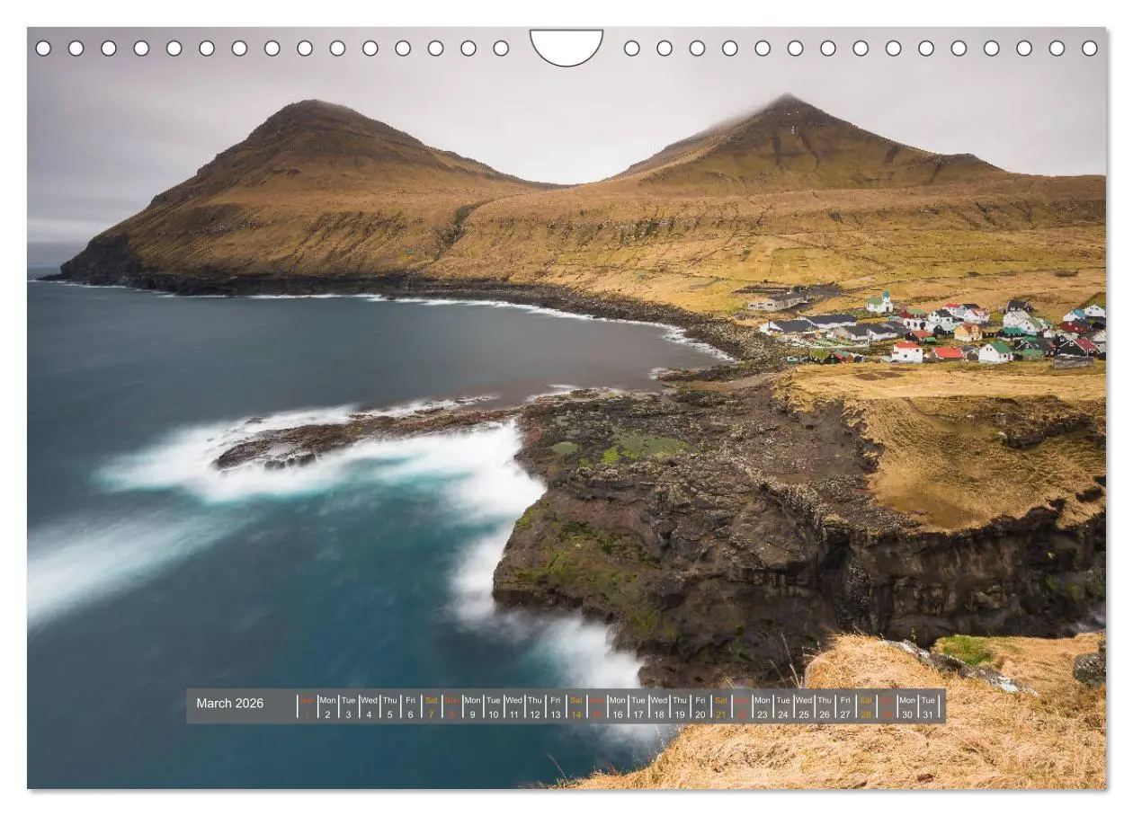 Bild: 9783516567694 | Spectacular beauty - Faroe Islands (Wall Calendar 2026 DIN A4...