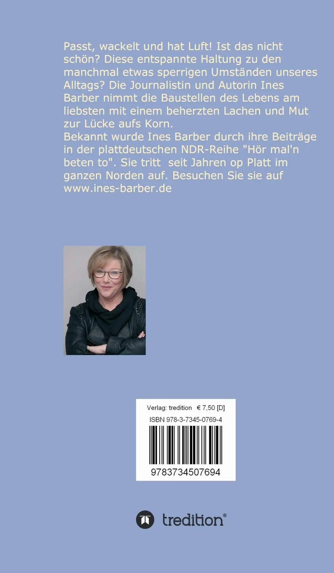 Rückseite: 9783734507694 | Passt, wackelt un hett Luft! | Plattdeutsche Kurzgeschichten | Barber