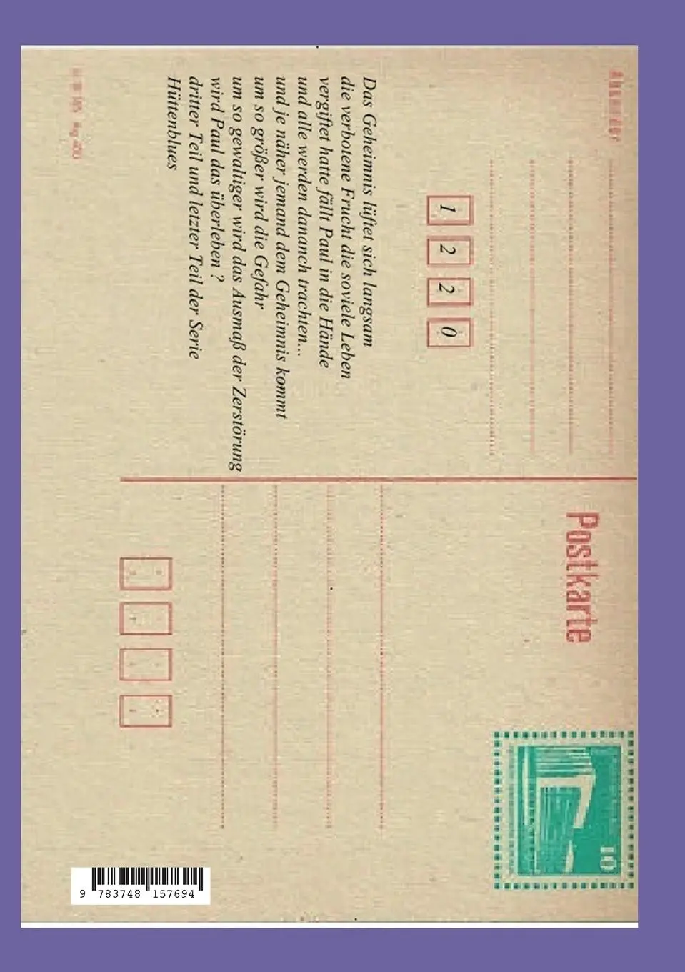 Rückseite: 9783748157694 | Hütteblues | Die Briegener Gans | Ian Vandoor | Taschenbuch | 478 S.