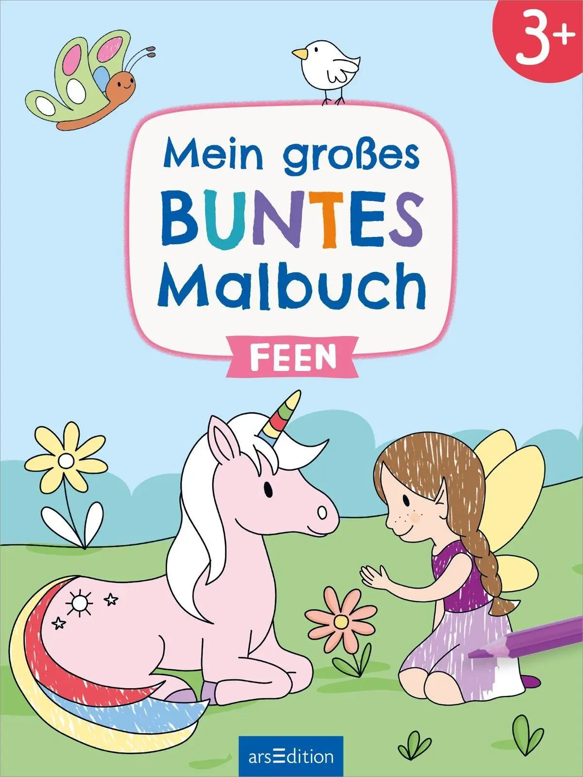 Cover: 9783845867694 | Mein großes buntes Malbuch - Feen | Ab 3 Jahren | Marlit Kraus | Buch