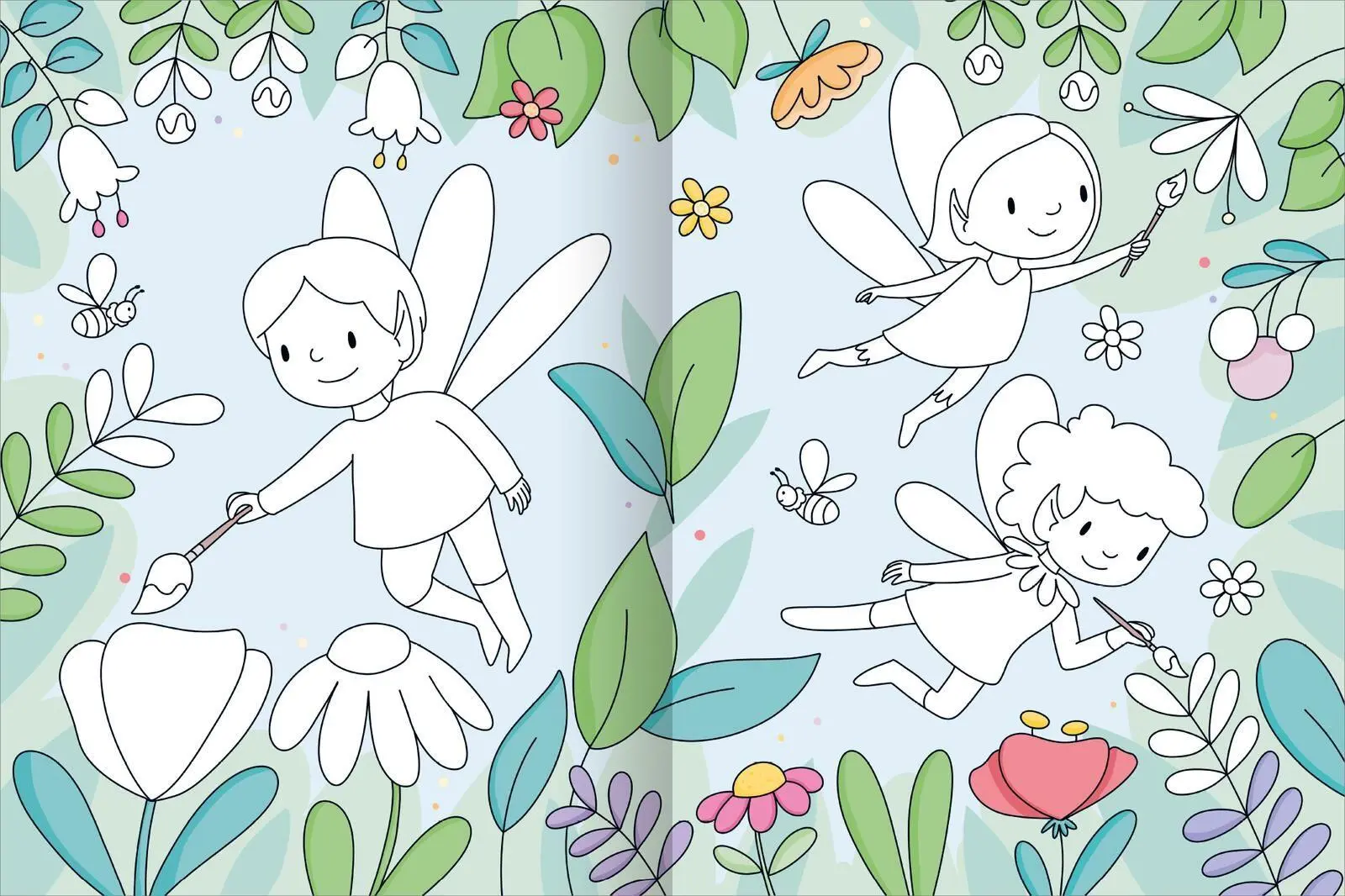 Bild: 9783845867694 | Mein großes buntes Malbuch - Feen | Ab 3 Jahren | Marlit Kraus | Buch