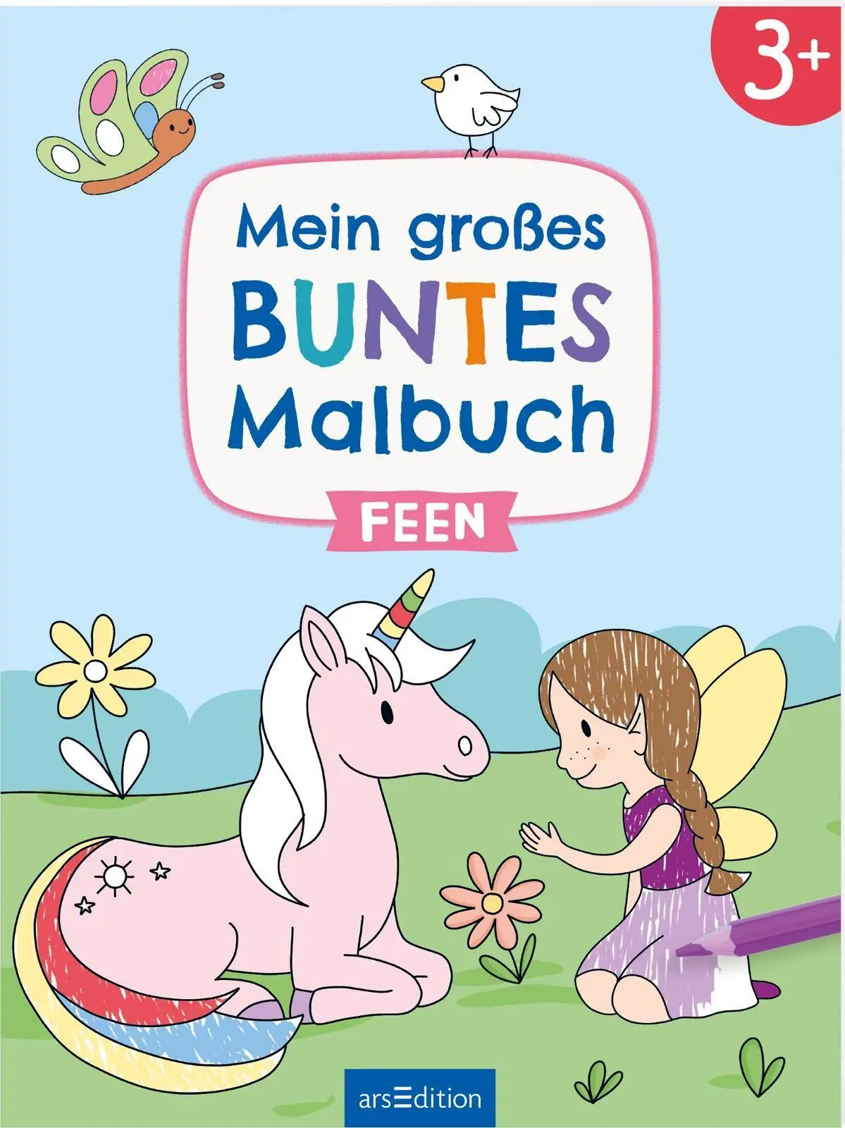 Bild: 9783845867694 | Mein großes buntes Malbuch - Feen | Ab 3 Jahren | Marlit Kraus | Buch
