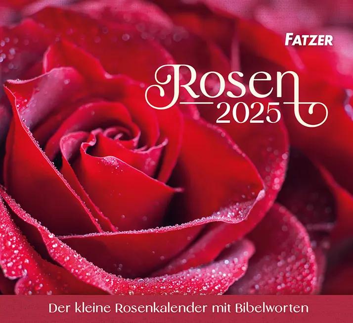 Cover: 9783866037694 | Rosen - Tischkalender 2025 | Der kleine Rosenkalender mit Bibelworten