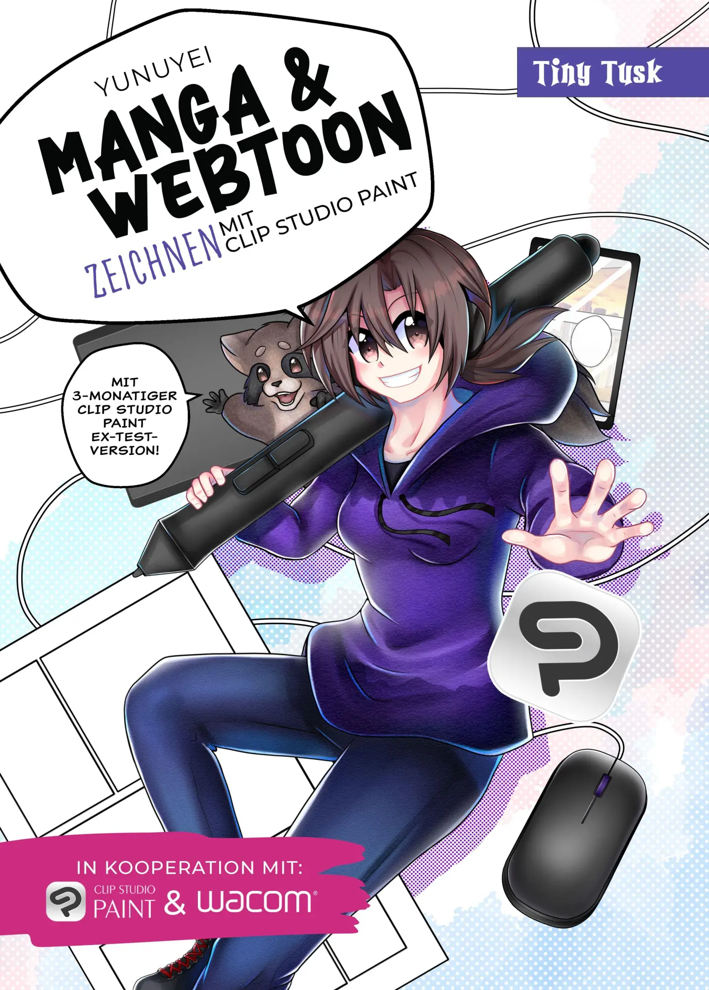 Cover: 9783903587694 | Manga &amp; Webtoon zeichnen mit Clip Studio Paint | Yunuyei | Taschenbuch