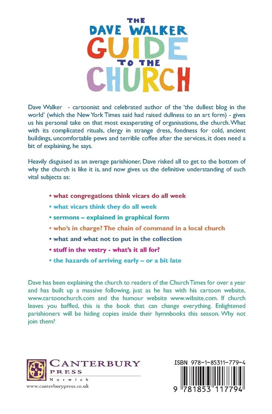 Rückseite: 9781853117794 | Dave Walker Guide to the Church | Dave Walker | Taschenbuch | Englisch