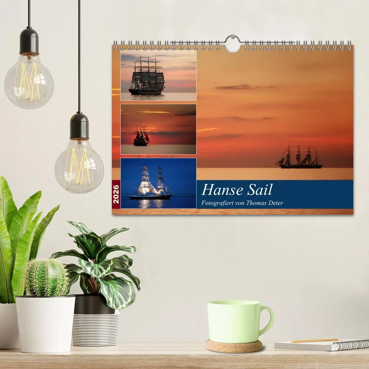 Bild: 9783516177794 | Hanse Sail (Wandkalender 2026 DIN A4 quer), CALVENDO Monatskalender