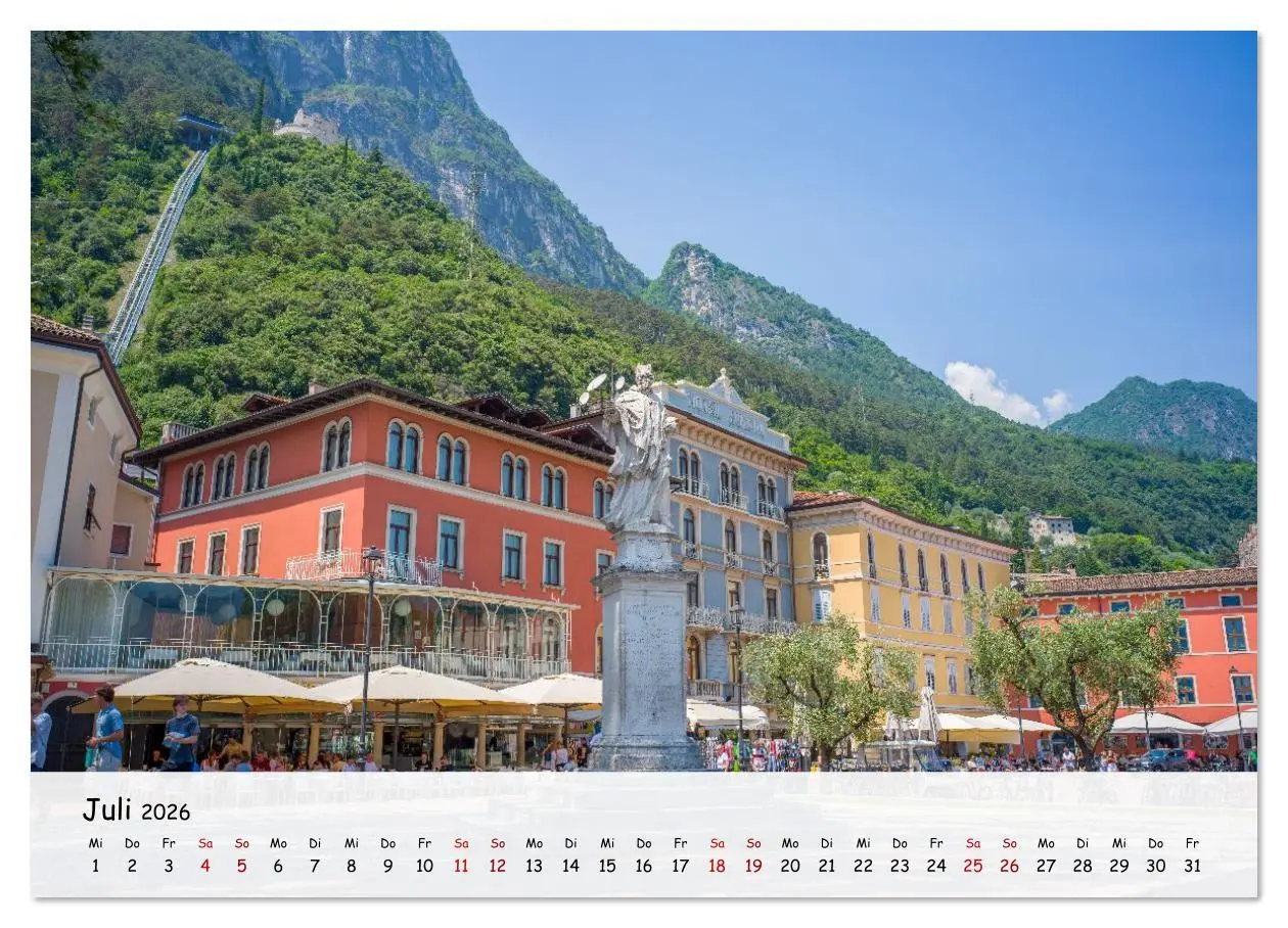 Bild: 9783516627794 | Riva del Garda - Am Gardasee ganz im Norden (Wandkalender 2026 DIN...