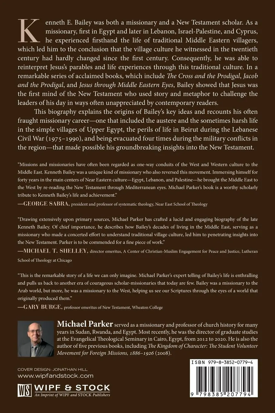 Rückseite: 9798385207794 | Through Middle Eastern Eyes | Michael Parker | Taschenbuch | Englisch