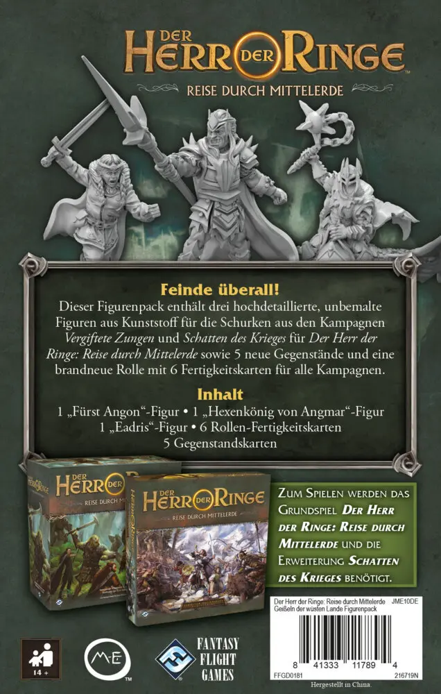 Bild: 841333117894 | Herr der Ringe Reise durch Mittelerde - Geißeln | Nathan Hajek (u. a.)
