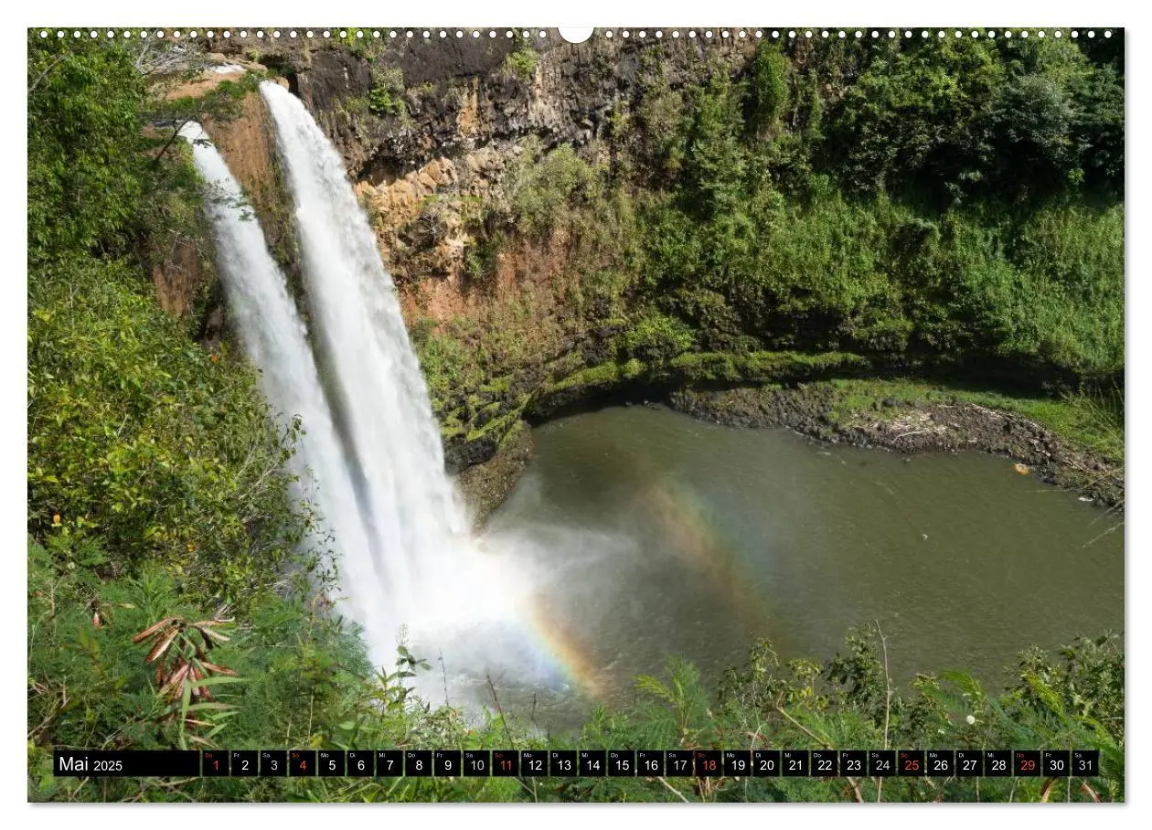 Bild: 9783435747894 | Hawai'i - Teil 2 (Wandkalender 2025 DIN A2 quer), CALVENDO...