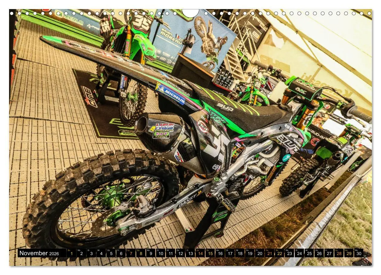 Bild: 9783457767894 | Dirtbikes 2026 (Wandkalender 2026 DIN A3 quer), CALVENDO...