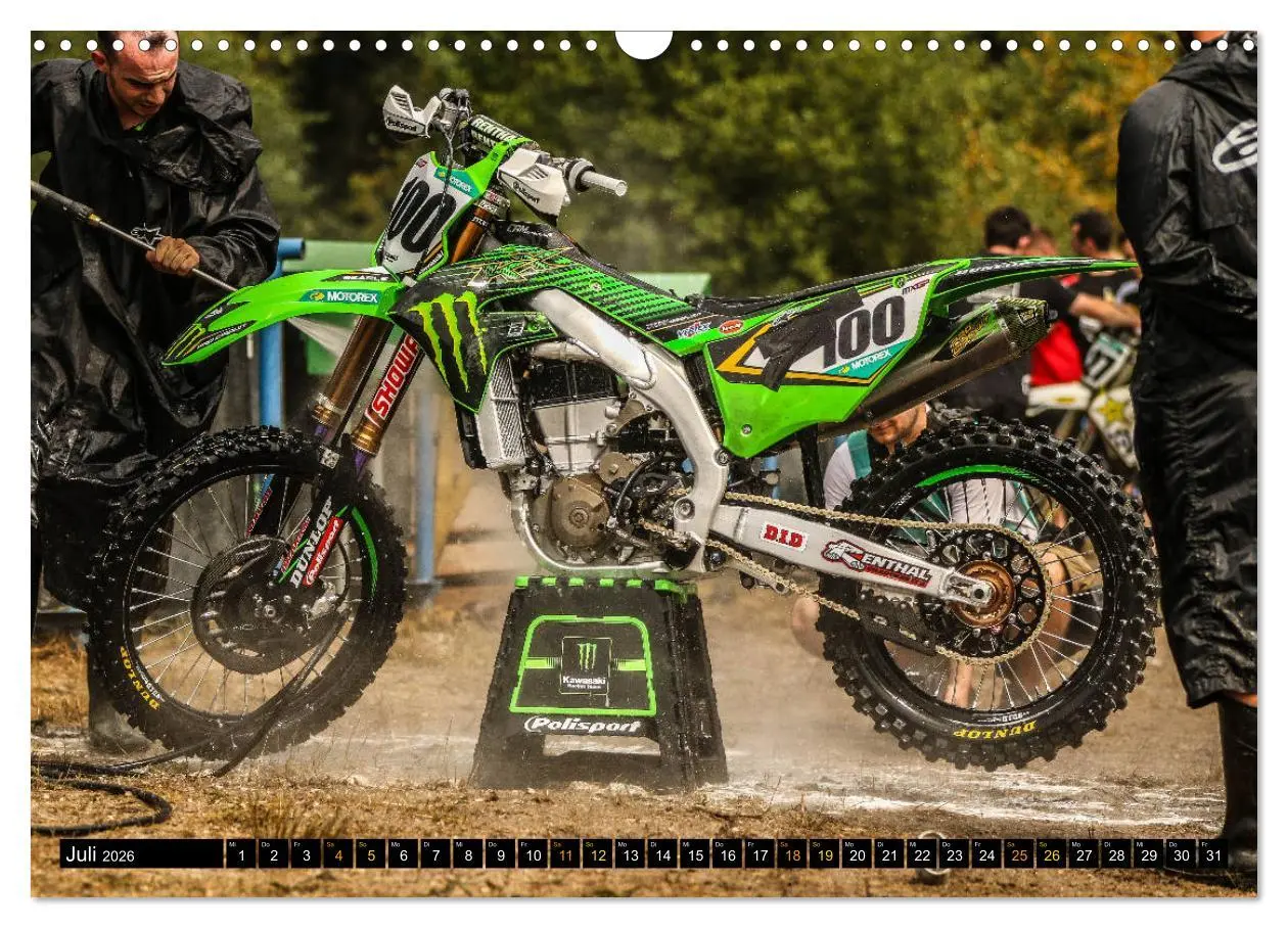Bild: 9783457767894 | Dirtbikes 2026 (Wandkalender 2026 DIN A3 quer), CALVENDO...