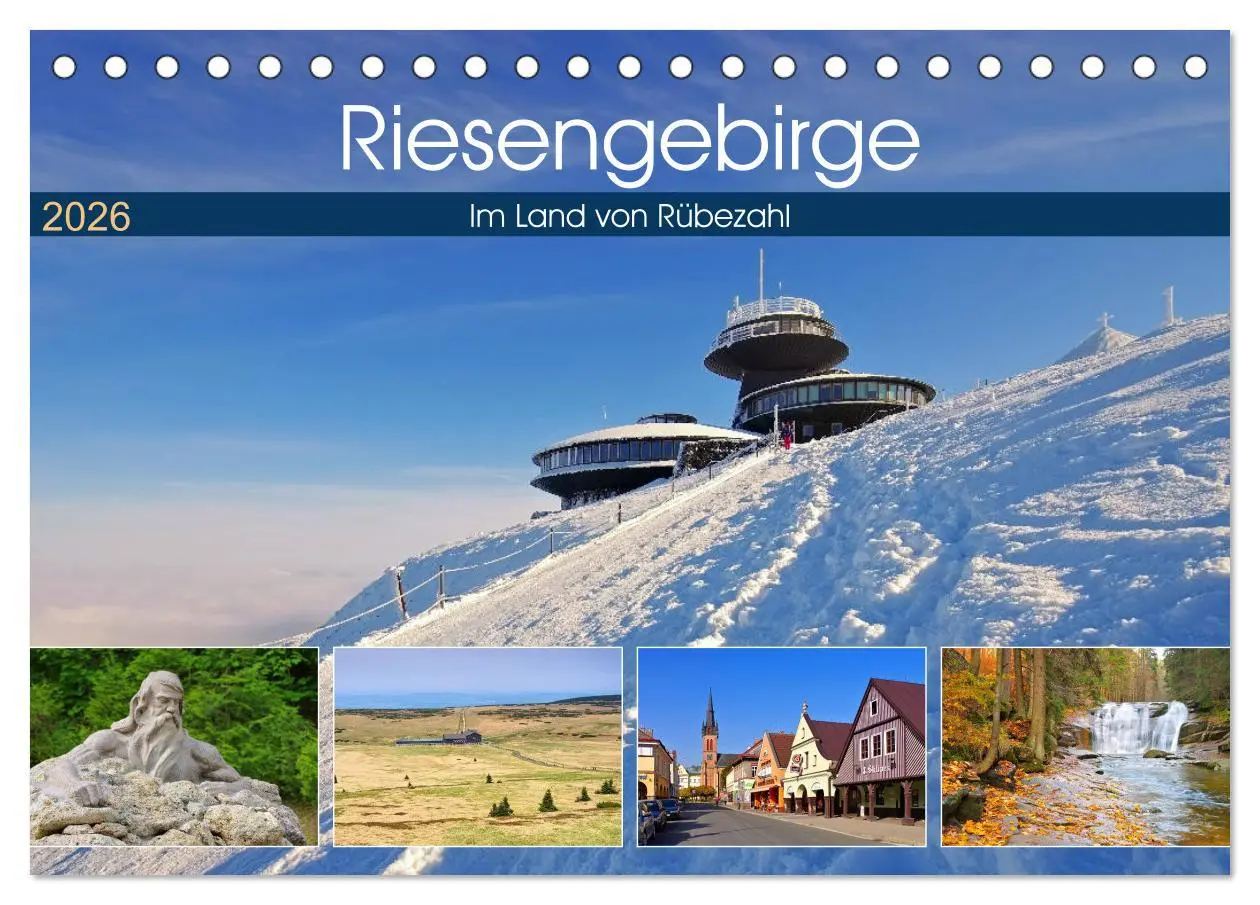 Cover: 9783457837894 | Riesengebirge - Im Land von Rübezahl (Tischkalender 2026 DIN A5...