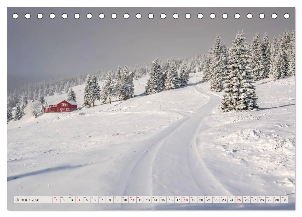 Bild: 9783457837894 | Riesengebirge - Im Land von Rübezahl (Tischkalender 2026 DIN A5...