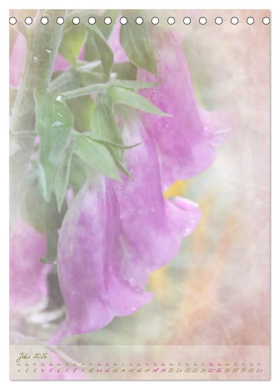 Bild: 9783516477894 | Vintage Flowers (Tischkalender 2026 DIN A5 hoch), CALVENDO...