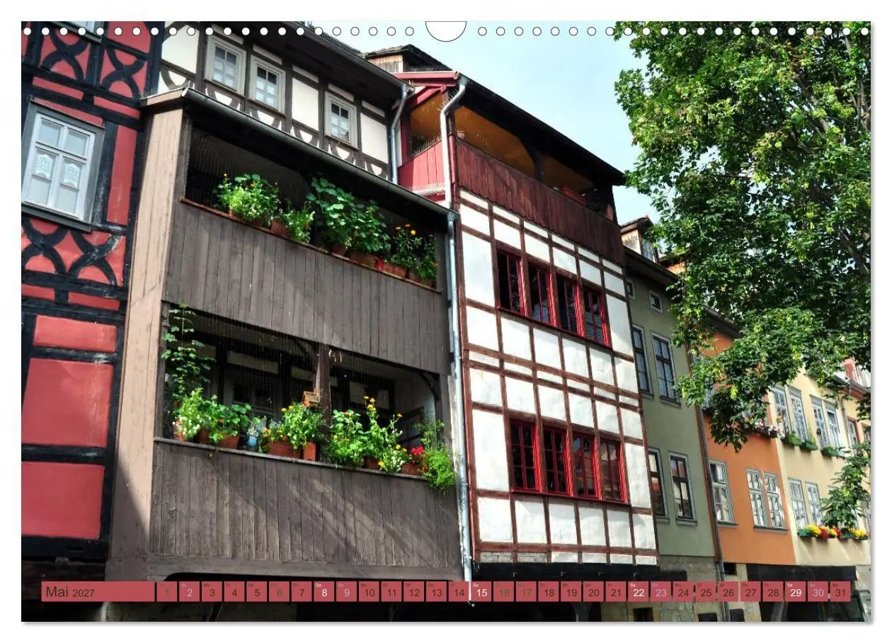Bild: 9783569637894 | Erfurt - Landeshauptstadt mit historischer Altstadt (Wandkalender...