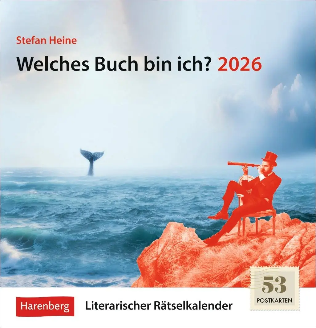 Cover: 9783840037894 | Welches Buch bin ich? Premium-Postkartenkalender 2026 -...