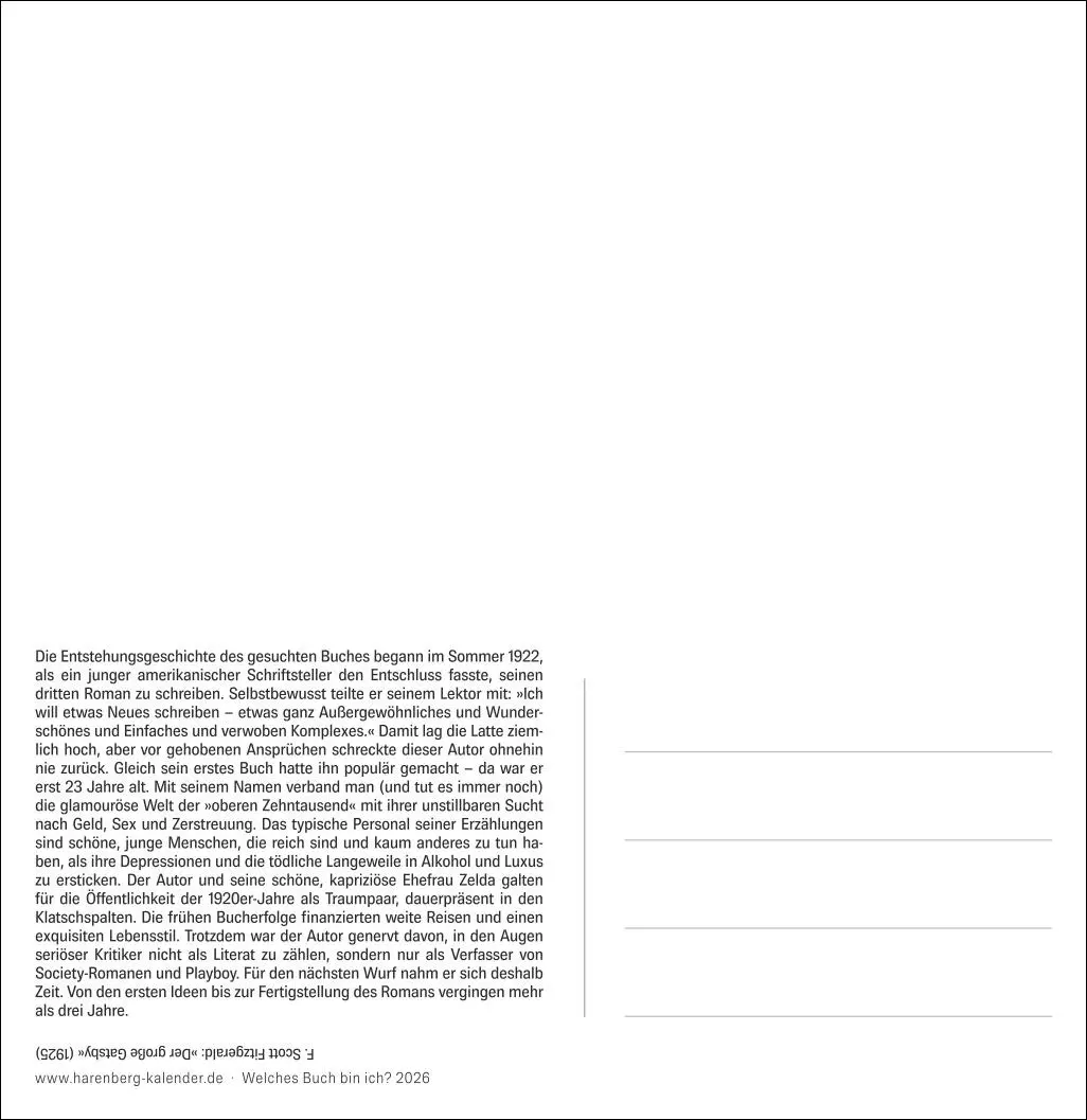 Bild: 9783840037894 | Welches Buch bin ich? Premium-Postkartenkalender 2026 -...