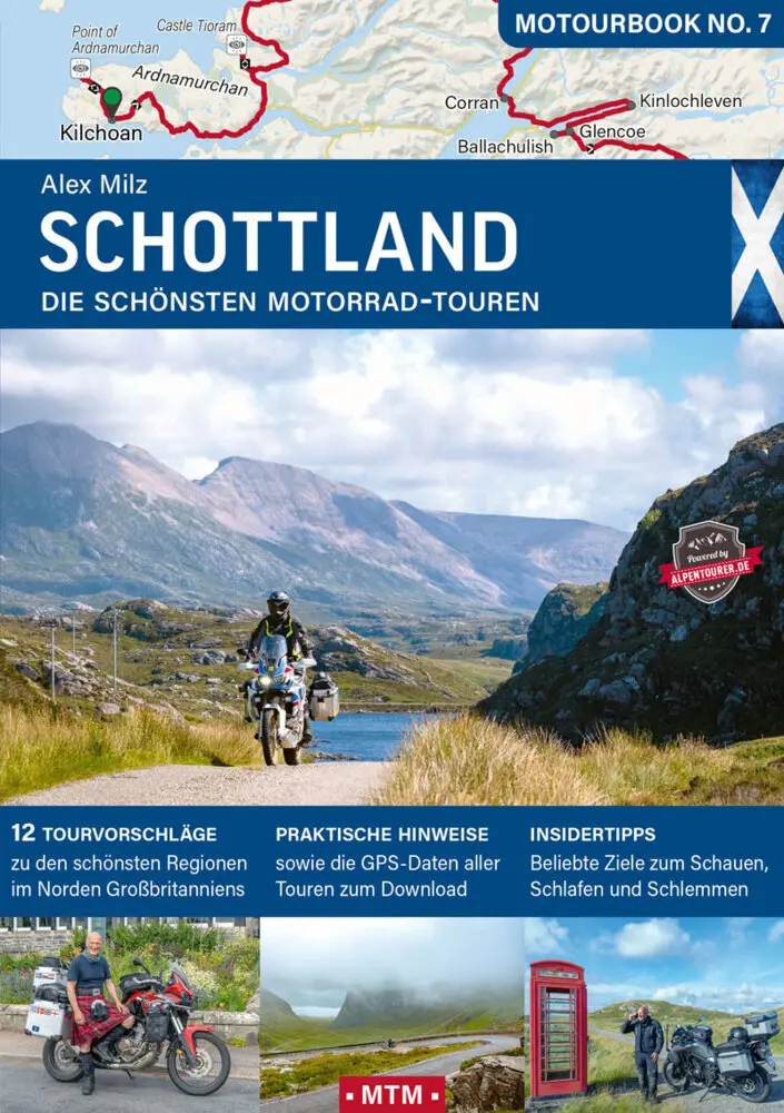 Cover: 9783939997894 | Schottland | Die schönsten Motorrad-Touren | Alexander Milz | Buch