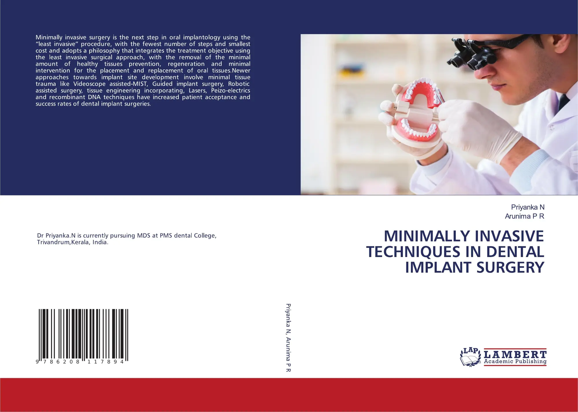 Cover: 9786208117894 | MINIMALLY INVASIVE TECHNIQUES IN DENTAL IMPLANT SURGERY | N (u. a.)