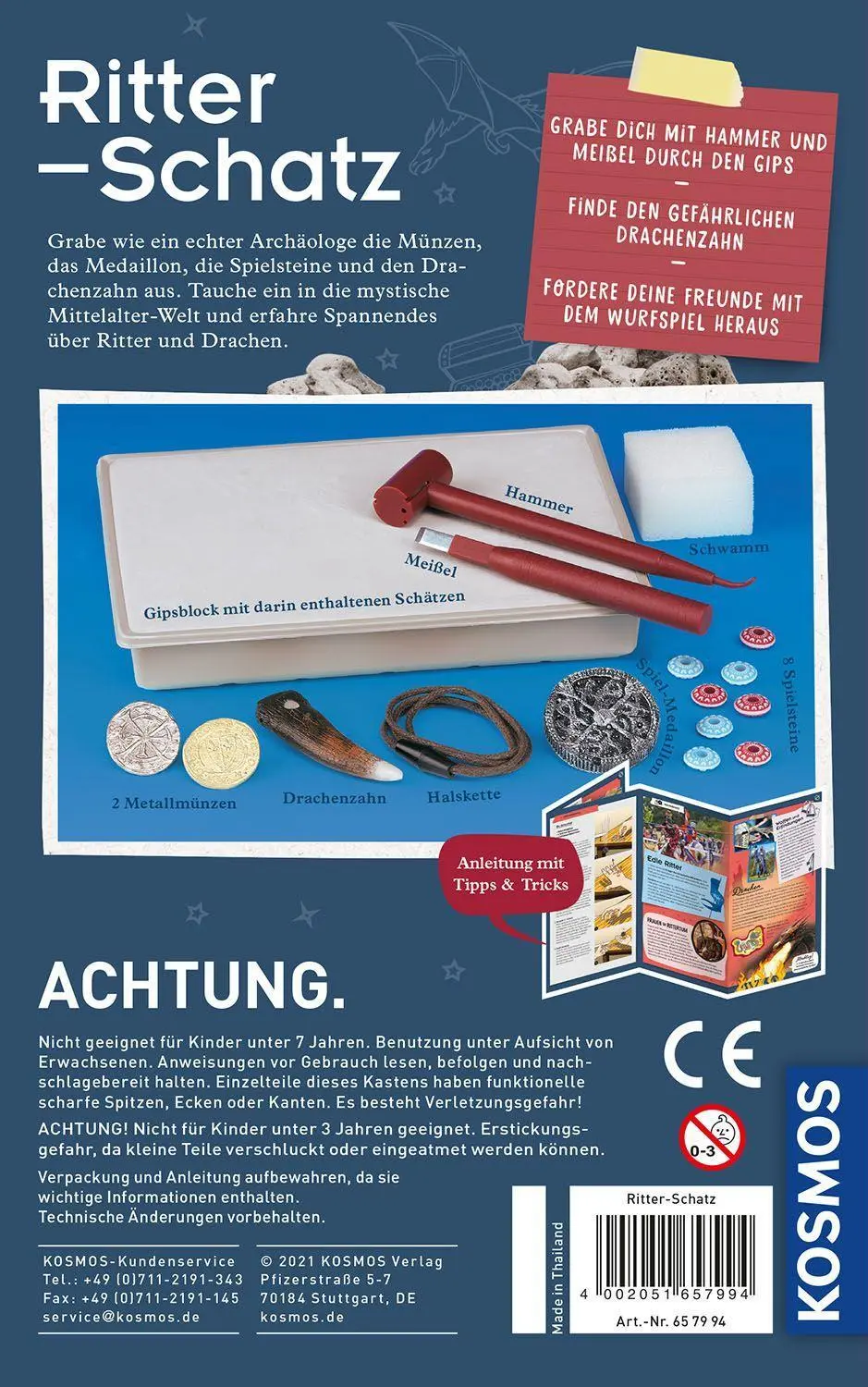 Bild: 4002051657994 | Ritter-Schatz | Experimentierkasten | Spiel | Sonstiges | 657994