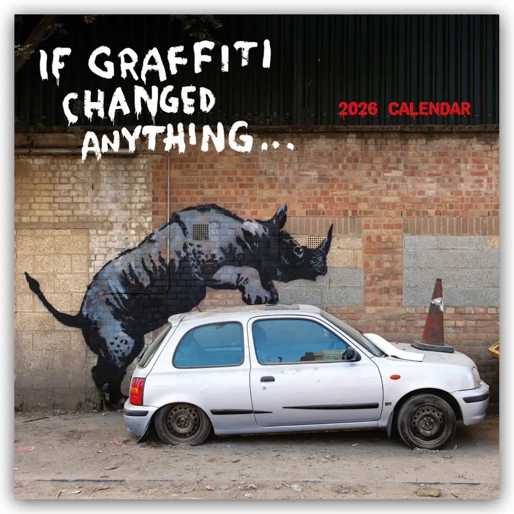 Cover: 9781529847994 | Banksy - If Graffiti changed Anything 2026 - 12-Monatskalender | 14 S.