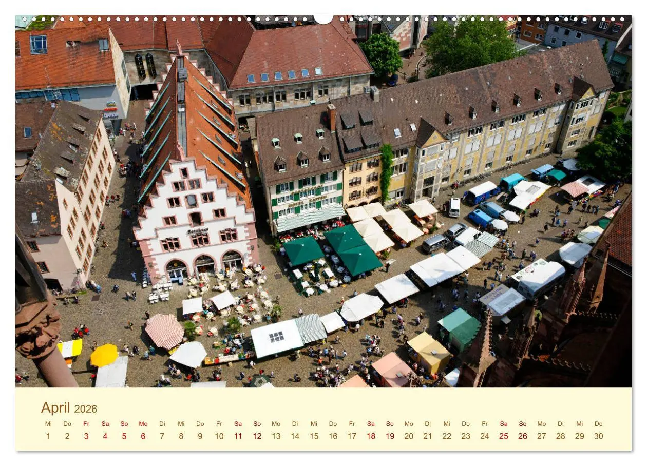 Bild: 9783457757994 | Freiburg Perle im Breisgau (Wandkalender 2026 DIN A2 quer),...