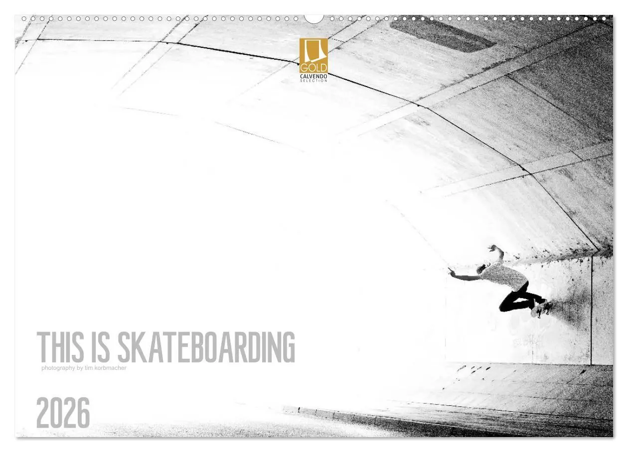 Cover: 9783516157994 | THIS IS SKATEBOARDING 2026 (Wandkalender 2026 DIN A2 quer),...