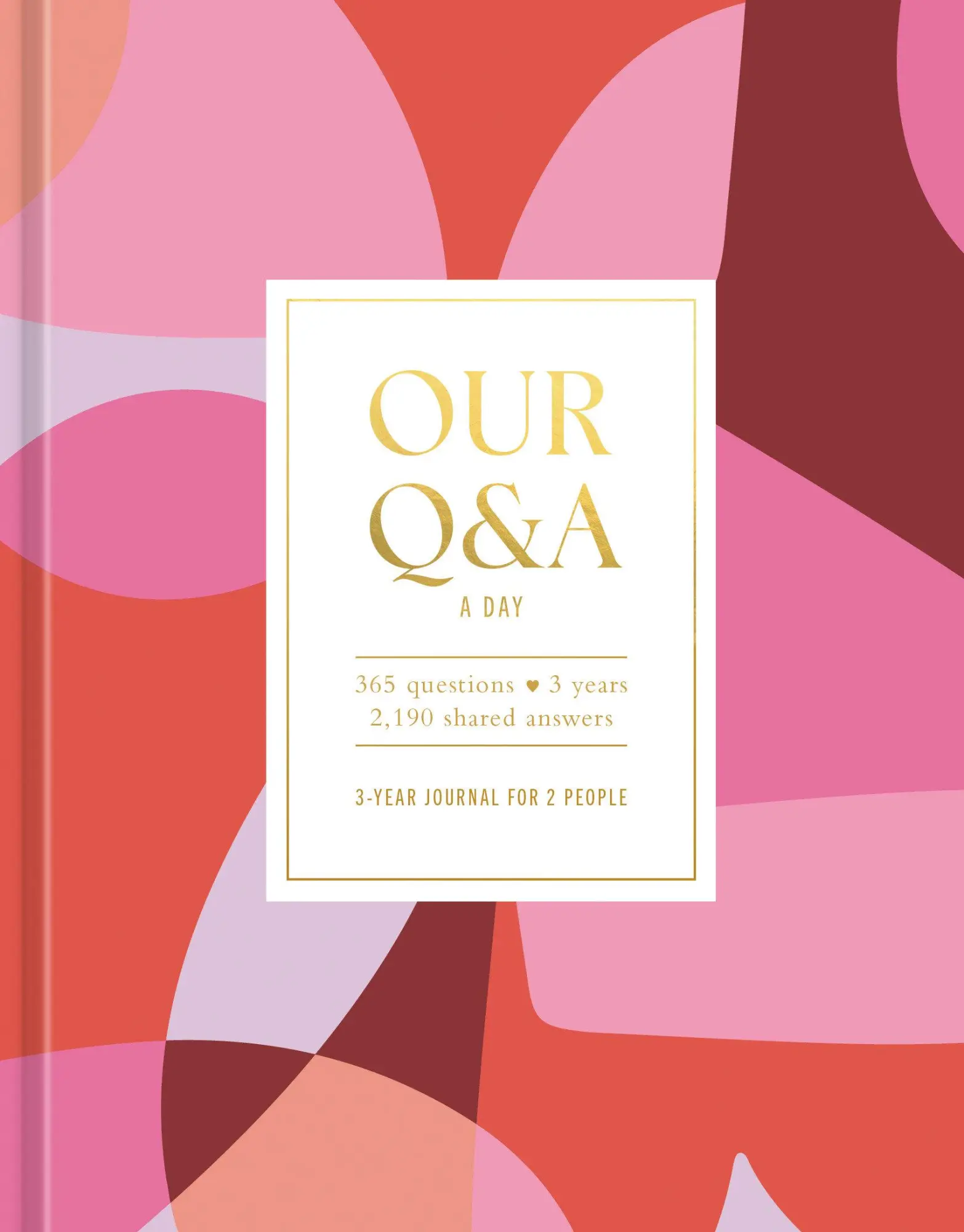 Cover: 9780593578094 | Our Q&amp;A a Day (Hearts) | 3-Year Journal for 2 People | Potter Gift
