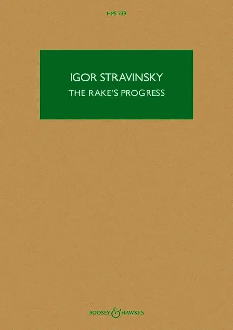 Cover: 9781784548094 | The Rake's Progress | Igor Strawinsky | Broschüre | 368 S. | Englisch
