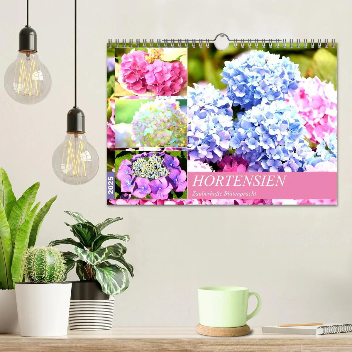 Bild: 9783435178094 | Hortensien. Zauberhafte Blütenpracht (Wandkalender 2025 DIN A4...